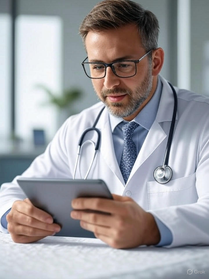 Telemedicine Solution Platform showing doctor-patient interface